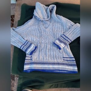 Sweater with Hood by Dress Barn